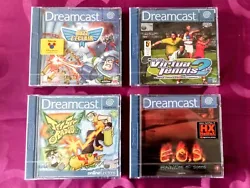 Voici un lot de 4 jeux Dreamcast neufs sous blister dorigine. Jamais ouvert. Parfait pour les collectionneurs et...