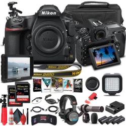 Revolving around a newly designed 45.7MP BSI CMOS sensor and proven EXPEED 5 image processor, the D850 is clearly...
