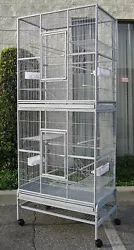 WITH SIDE BREEDING DOORS. CANNOT USE AS ONE SINGLE CAGE . 30