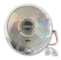 The Jensen CD player features a Slim light weight design and is clear in color very unique to most CD players. Bass...