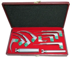 (Not Included: Accept 2 Sized C Batteries). Laryngoscope Set includes Macintosh Blade 4(Lg. ).