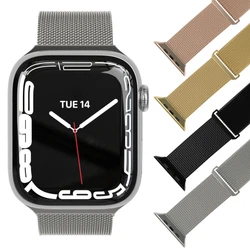 COMPATIBLE AVEC : Le bracelet de montre est compatible avec : lApple Watch Series 8, lApple Watch Series 7, lApple...