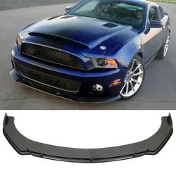 This is a set(4 pieces) front bumper cover lip front spoiler. Type:Front Bumper Lip Body Kit Spoiler. 1 x Set Of Front...