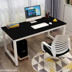 Thicker and Tougher desk legs provide extra stability for this simple but elegantly designed computer desk. Great size...