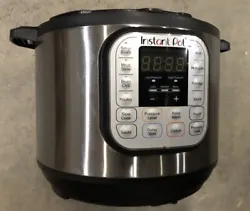 Item has been used. water stains on the inside of pot. can still be used as intended. 6 Quart, Instant Pot Duo. Use it...