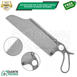 It is widely used to cut bones. ★ SATTERLEE BONE SAW Bone saw have sharp teeth blade, Removable blade screw, Large...