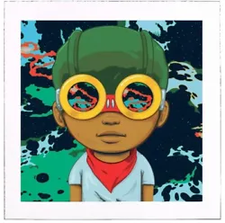 Hebru Brantley Signed Space is the Place Print Edition of 100 BRAND NEW MINT. Purchased from Megumi Ogita Gallery in...