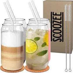 Each kit has 4 straws, 2 straw cleaners, and 2 coasters.