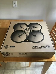 AR Parrot Drone 1.0 Quadcopter Air Base in excellent condition.