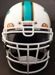 Again. FACEMASK ONLY! Want to see more Dolphins stuff?. Color: WHITE.