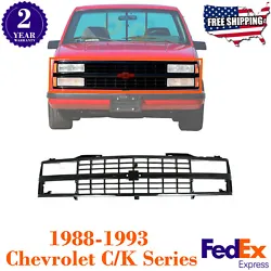 1x Grille Black Shell and Insert. 1988-1990 Chevrolet C2500 Scottsdale. 1988-1990 Chevrolet C3500 Scottsdale. 1988-1990...
