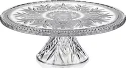 Dublin Crystal Collection cake platter stand is perfect for any occasion.