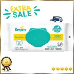 Clinically Proven: Pampers Sensitive wipes are clinically proven for sensitive skin. Perfect Pairing: For healthy skin,...