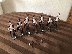 Anciens Soldats De Plomb. 7 Cavaliers vendus en l état⚠️⚠️n étant pas spécialiser dans la vente de ces...