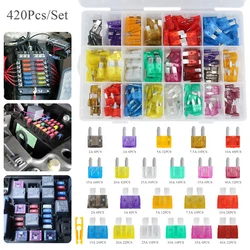Most Common Fuses: Standard and Mini Fuse Kit. (2A/ 3A/ 5A/ 7.5A/ 10A/ 15A/ 20A/ 25A/ 30A/ 40A). 12pcs 40Amp Fuse Mini...