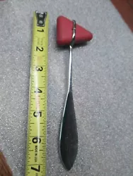 It is in used condition with scuff marks on the rubber end.