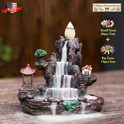 These scented incense cones are specially made to work with Backflow Cone Burners. They are bullet shaped and produced...