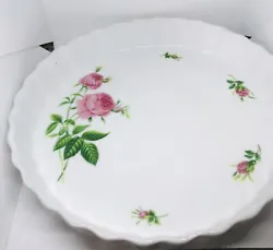 This is a Porcelain Rose Quiche Dish by Christineholm . It’s vintage.Condition is perfect. Shipped with USPS Priority...