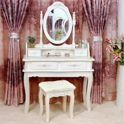 Every girl wishes to have a glamorous dressing table with all her jewelry and makeup, let it realize your princess...