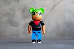 Flyboy 400% & Flyboy & Lil Mama 100% Bearbrick x Hebru Brantley x Medicom Toy Limited Set. Condition is 