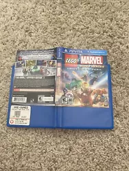 LEGO Marvel Super Heroes Universe in Peril PS VITA Sony PlayStation TESTED.