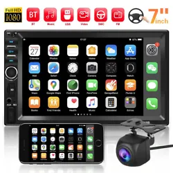 1 x Car MP5 Player. ●Standard Double Din size can fit most of cars. Size: Double din. ●Built-in Bluetooth function,...