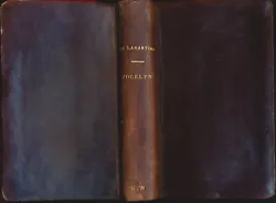 ALPHONSE DE LAMARTINE : JOCELYN (1836). Auteur : ALPHONSE DE LAMARTINE. Titre : JOCELYN. Cette édition est publiée...