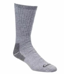 High-performance wool boot socks at a great price. 17% wool/27% acrylic/20% stretch nylon blend/35% polyester/1%...