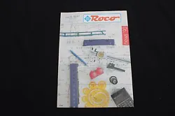 ROCO news  90. Rare catalogue train pour collectionneur. taille 30 21 cm, 24 pages, couleur, état neuf, année 1990.