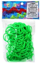 Latex free rubber bands for Rainbow Loom Rubber Band Bracelet.