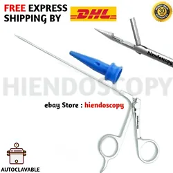Use : Laparoscopic Surgery. Feature : Reusable. Material : High Quality Plastic + Stainless Steel. 
