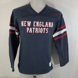 Size tag has been washed out. Shirt shows fading streaks on front and back of shirt. Seams and lettering are purposely...