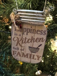 Accented with a Simple Twine Bow Around the Top! The words say: 