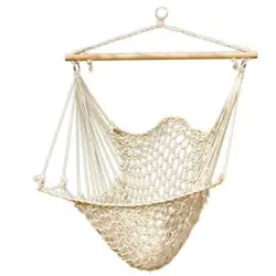 Our Cotton Hammock is the perfect way to enjoy the afternoon breeze or lay under the stars. Its ergonomic design will...