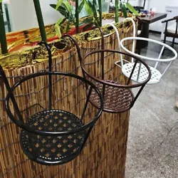 High-quality materials: The balcony flowerpot railings are. deck, fence, porch railing or any place you like to make...