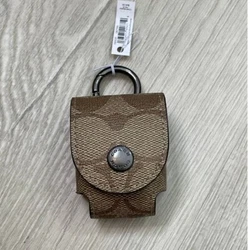 Coach Wireless AirPods Earbud Case In Signature Canvas Tan F85025 NWT in sealed factory packaging BUY FROM A TRUSTED...