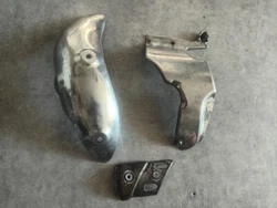 lot 3 pièces carter et par chaleur yamaha dt 50 r 2007/2011.