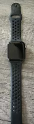 Apple Watch Series 4 44mm Aluminum Space Gray For Parts. Watch does not work, was used heavily for workouts and band...