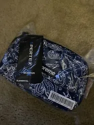 Supreme Puffer Pouch Blue Paisley FW22 Brand New DS In plastic Rare Authentic.