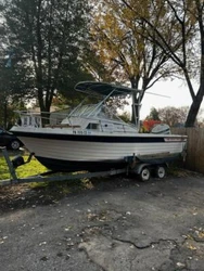 1981 Grady white 20 With trailer Clean title Dosent run and trailer tires are flat  Located at Wallingford, PA 19086 ...