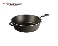 The Lodge Cast Iron Skillet is a multi-functional cookware that works wonders with slow-cooking recipes. This is a...
