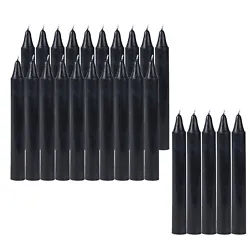 ★ TOP QUALITY - You will love how these Black candles burn; they are smokeless. - Spell Candles. Whether it is at a...
