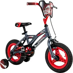 The Mod X boy’s bike also includes a front caliper brake to get your little one ready to ride a big kid bike....