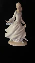 Lladro Retired 4828 Cinderellas Lost Slipper FigurineGood Condition - Missing thumb and index finger but shows well -...