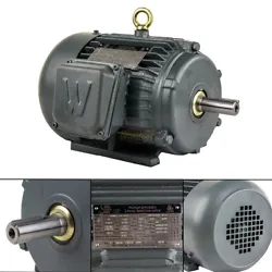 2 horsepower, 3 phase premium efficiency severe duty electric motor with rigid base. Worldwide Electric designs and...