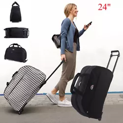 The upgraded zipper can be locked for more security. Option: Black, Off-White Plaid. Good for Travel: With it, you can...