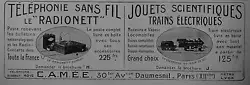 Original Advertising - Year : 20. Transport GRATUIT pour plus de 5 publicités achetées. EXPÉDITION EN FRANCE.