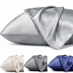 MR&HM satin pillowcase does not tug at your hair allowing you to wake up with hair that is still smooth and shiny....