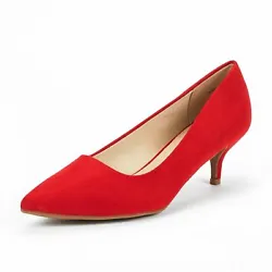 Classic Pointed toe & Trendy Colors. Platform height: 0.5
