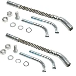 DESIGNS 1201-DF Dura Flex Ice Scratchers Kit. All three tip designs are interchangeable with both cable lengths.